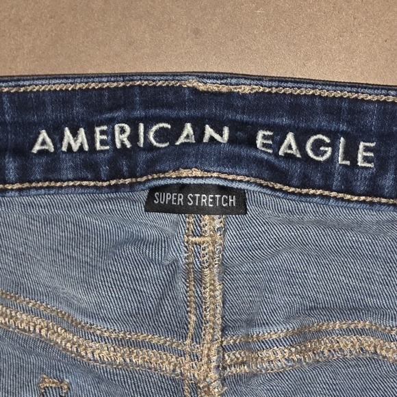 American Eagle Outfitters Navy Skinny Jeans - Picture 3 of 4